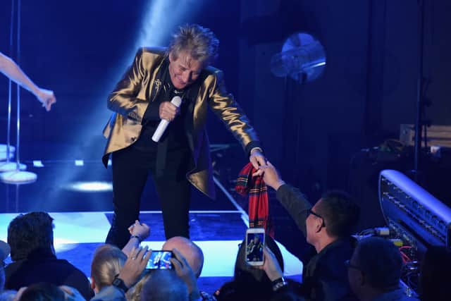 Rod Stewart performs onstage at iHeartRadio LIVE at iHeartRadio Theater on November 27, 2018 in Burbank, California. (Photo by Vivien Killilea/Getty Images for iHeartMedia)