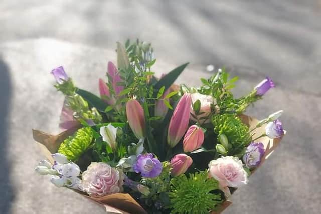 A lovely bouquet from Flowerzone (photo from Flowerzone)