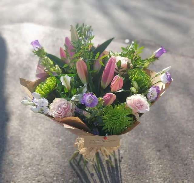 A lovely bouquet from Flowerzone (photo from Flowerzone)