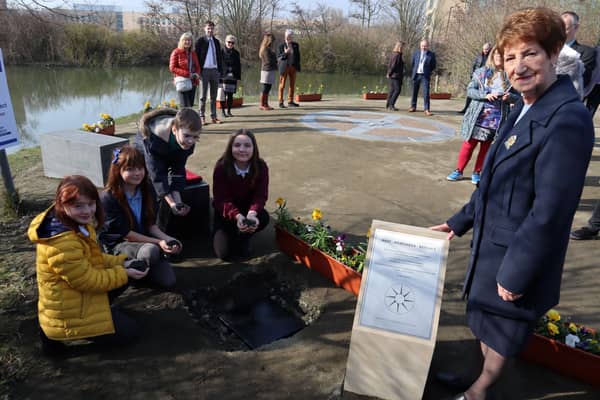 The first of a number of spaces coming to North Tyneside was unveiled today