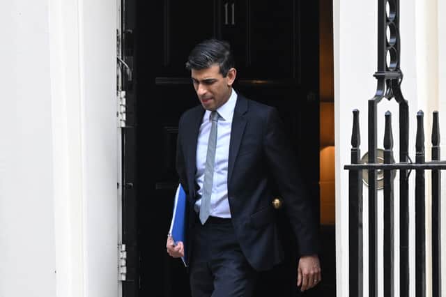 Rishi Sunak delivered the Spring Statement on Wednesday (Image: Getty Images) 