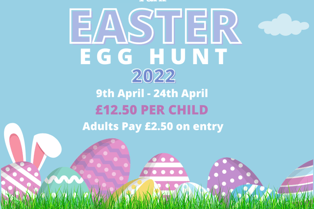The Easter Egg Hunt will run consecutively for 16 days in April