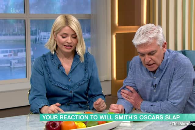 Callers discussed the moment on This Morning (Image: ITV)