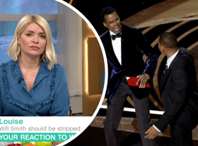 This Morning ran a segment on the dramatic Oscars moment (Image: ITV / Getty Images)