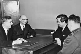 Rudolf Abel (second from left) would become one of USSR’s most infamous spies (Image: Wikimedia Commons)