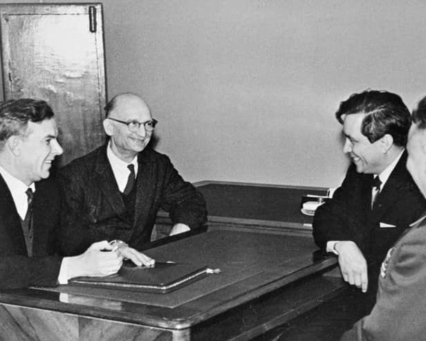 Rudolf Abel (second from left) would become one of USSR’s most infamous spies (Image: Wikimedia Commons)
