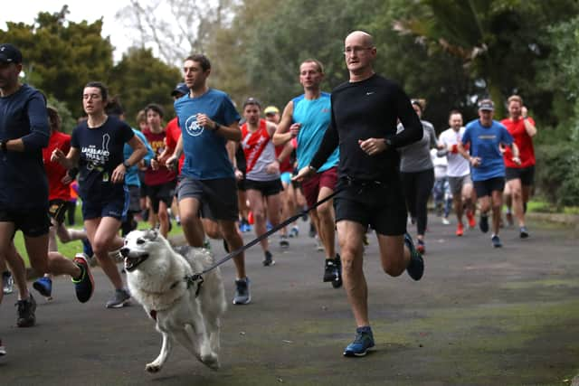 The new Parkrun rule will change how participants take part with dogs (Image: Getty Images)