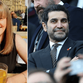 Katie has supporters in high places (Image: Twitter @katiem430 / Getty Images)