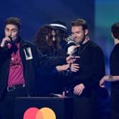Sam Fender shouted out the charity as he collected his Brit Award earlier this year (Image: Getty Images)