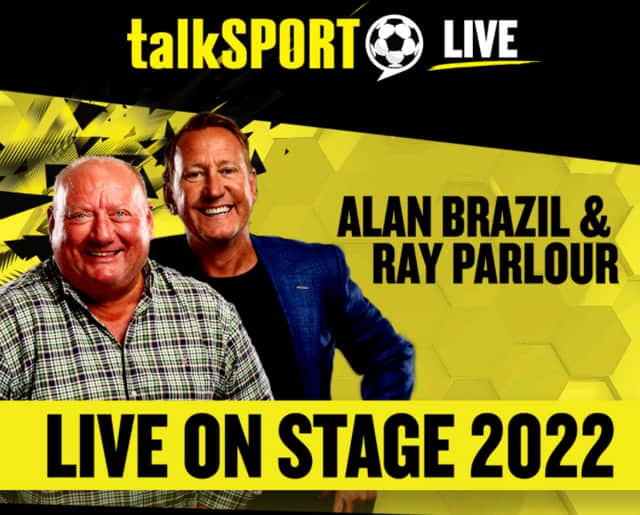 Alan Brazil and Ray Parlour will host a show in Newcastle