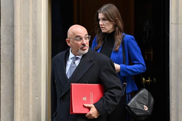 Britain’s Education Secretary Nadhim Zahawi pictured as Schools North East criticise the proposed Schools White Paper