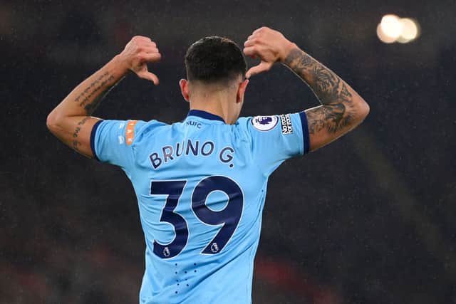 Newcastle United midfielder Bruno Guimaraes didn’t start against Tottenham Hotspur.