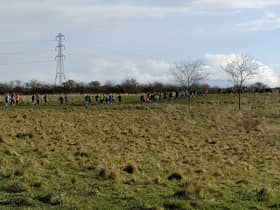 parkrun participants in Rising Sun Country Park on Saturday (Image: Facebook @risingsunparkrun)