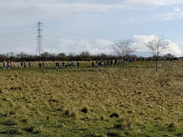 parkrun participants in Rising Sun Country Park on Saturday (Image: Facebook @risingsunparkrun)