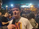 Fans speak about the gig