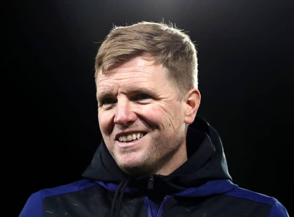 Newcastle United head coach Eddie Howe.  