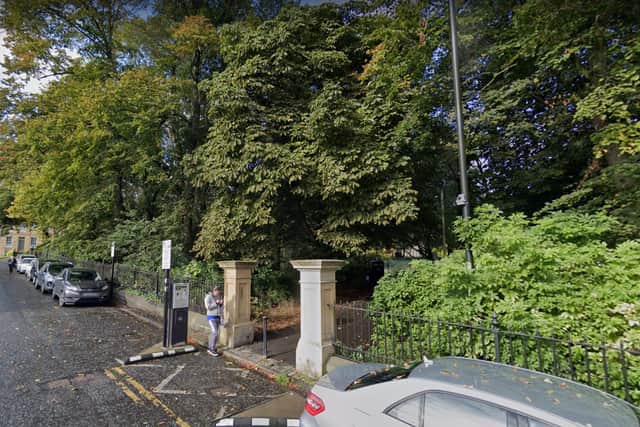 The incident took place near the Leazes Crescent entrance (Image: Google Streetview)