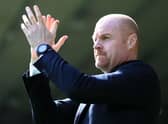 Burnley manager Sean Dyche. 