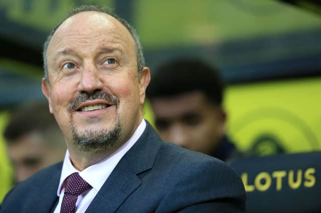 Former Newcastle United and Everton manager Rafa Benitez. 