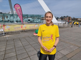 Paula Radcliffe at the launch event on Thursday