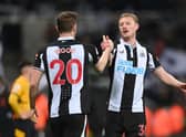 Newcastle United midfielder Sean Longstaff. 
