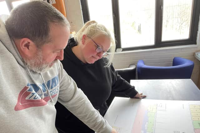 Brian and Emma Burridge are set to take on the development plans