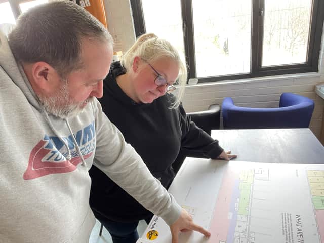 Brian and Emma Burridge are set to take on the development plans