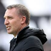 Leicester City manager Brendan Rodgers. 