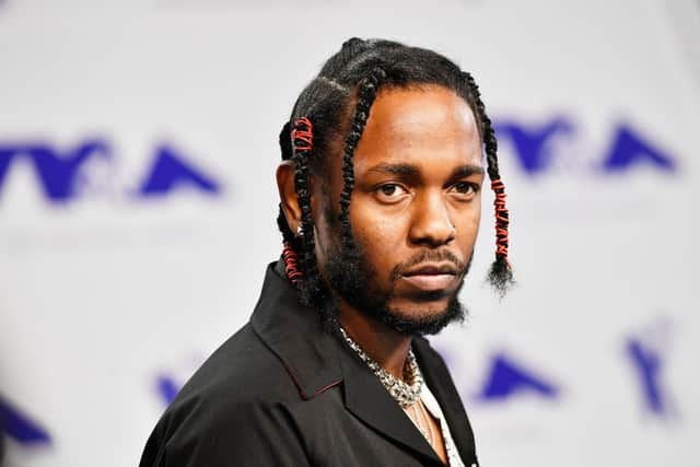 Kendrick Lamar at the 2017 MTV Video Music Awards (Photo: Frazer Harrison/Getty Images)