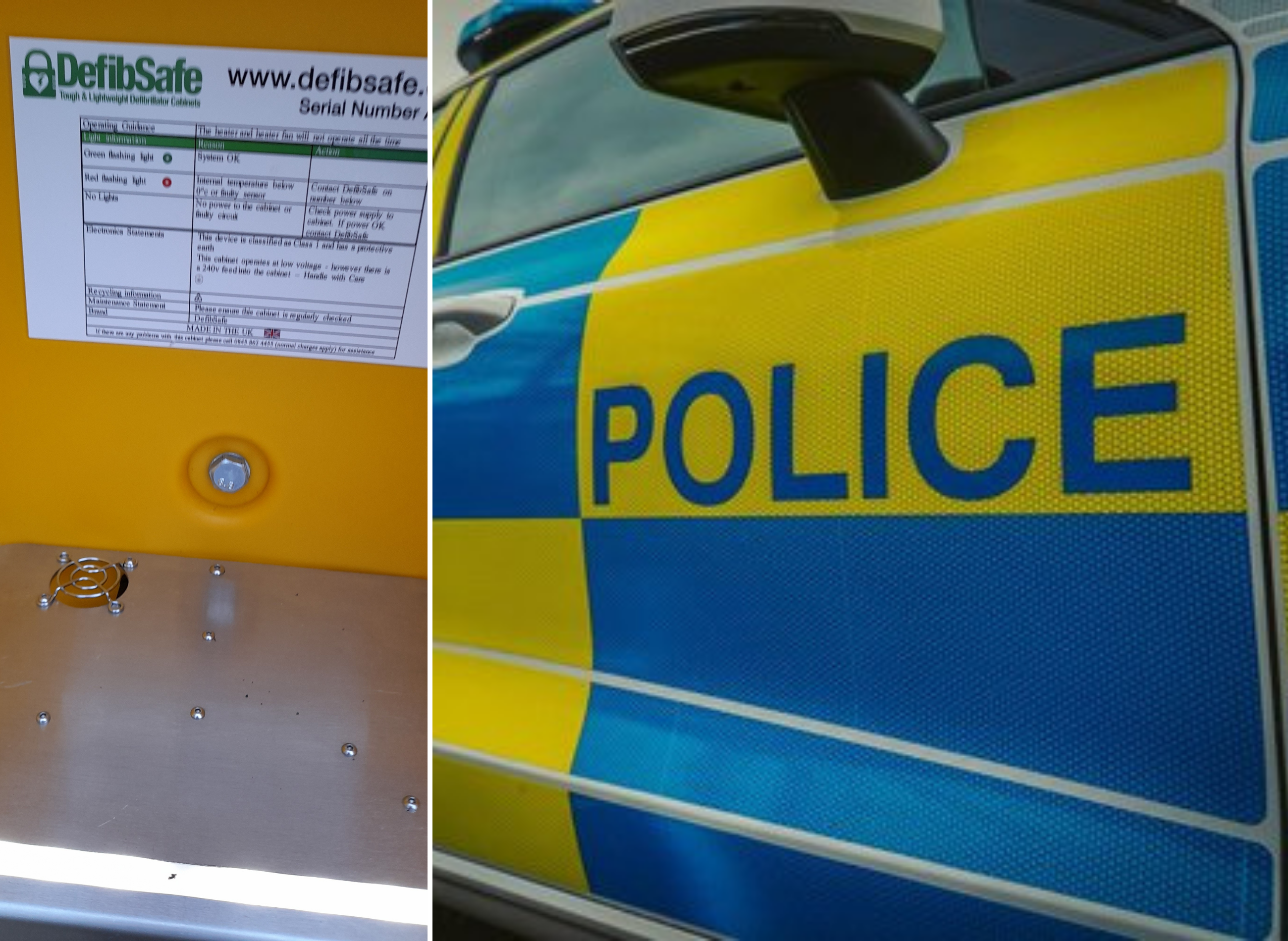 Police appeal after lifesaving defibrillator stolen in Blakelaw