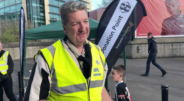 Bill Corcoran is one of the Food Bank’s fantastic volunteers