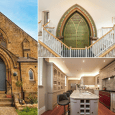 This church has had an astonishing transformation (Image: Rightmove)