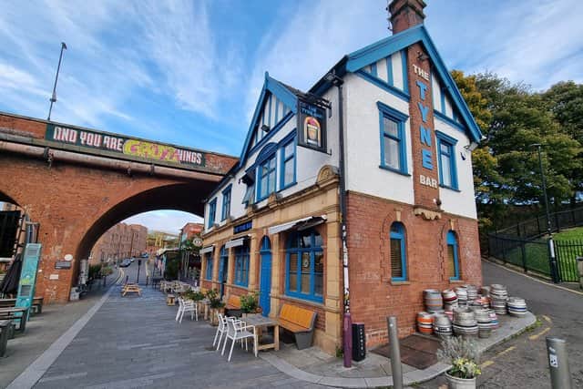 The Tyne Bar is always buzzing on warm evenings