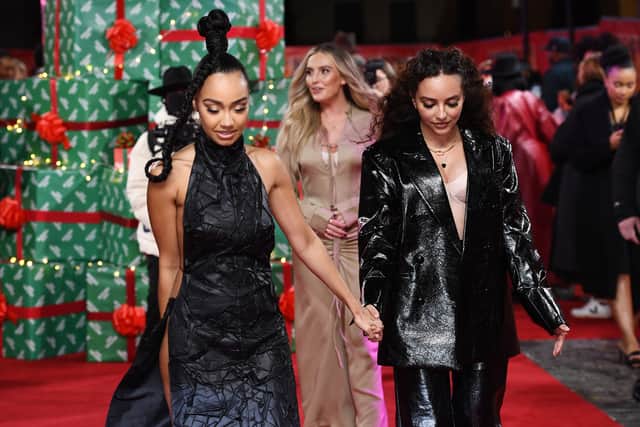 Leigh-Anne, Perrie and Jade of Little Mix