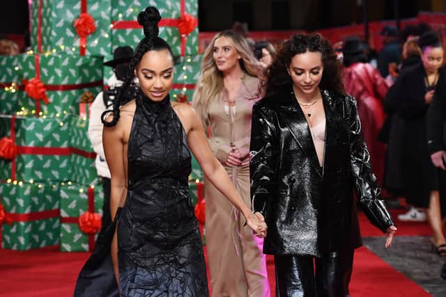 Leigh-Anne, Perrie and Jade of Little Mix 