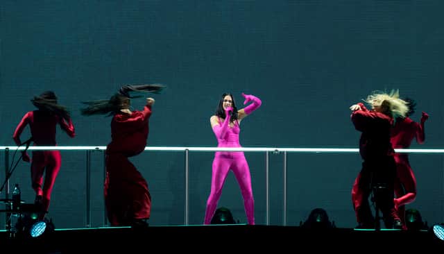 Dua Lipa stormed Newcastle’s Utilita Arena for her delayed Future Nostalgia tour