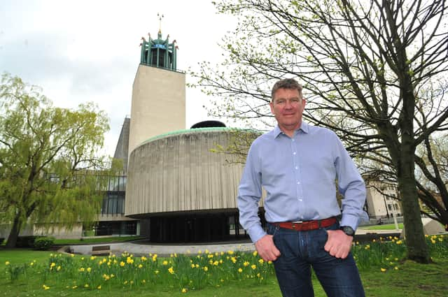 Newcastle Conservatives Chairman John Watts pictured at Newcastle Civic Centre.