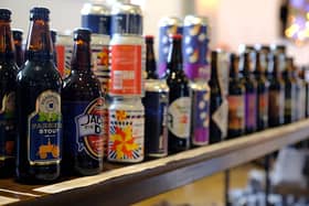 A selection of the drinks at the 2021 festival (Photo credit: Leo Douglas) 