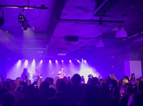 Mae Muller performs in Newcastle