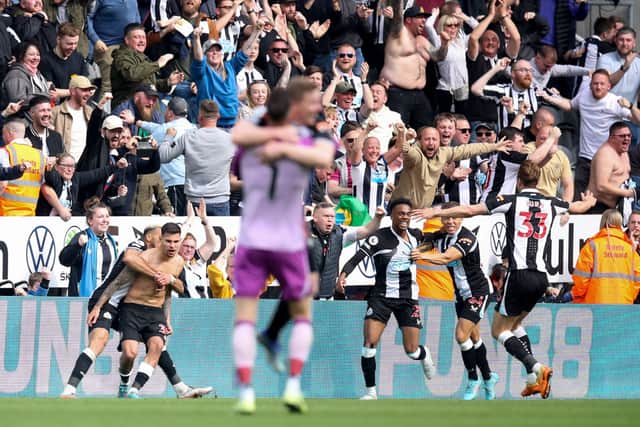 Where Newcastle United sit in the Premier League points per game table.