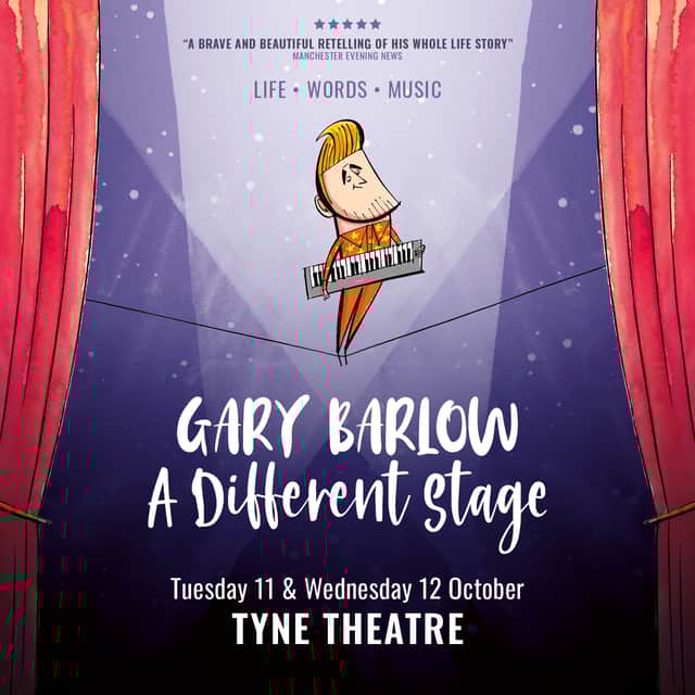 Gary Barlow will play two nights at the Tyne Theatre & Opera Hous