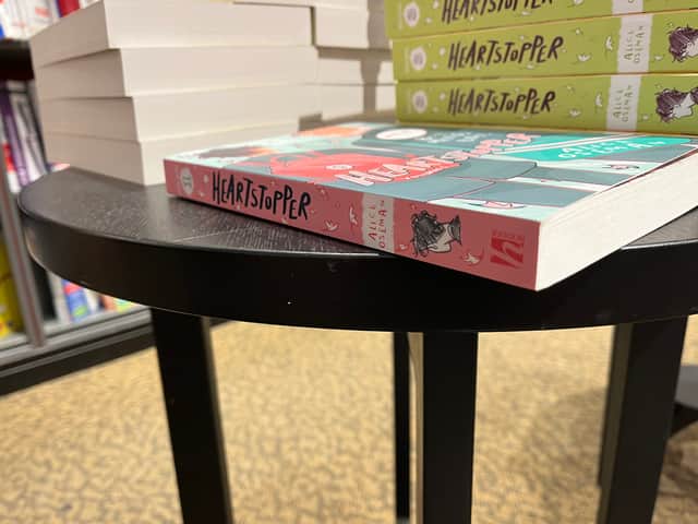 A lonely single book of series one remains in the shop at Wednesday lunchtime