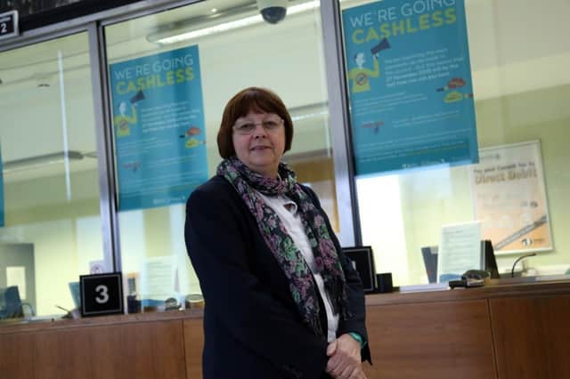 Joyce McCarty, deputy council leader at Newcastle City Council.  Newcastle City Council are cutting their paypoints and people will now have to pay online or in shops.