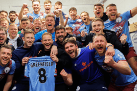 Gateshead celebrate their National League North title win