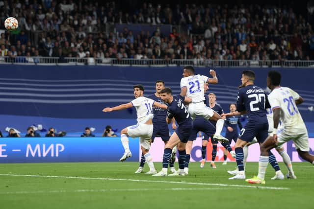 Rodygo’s late double rescued the game for Real Madrid. Credit: Getty.