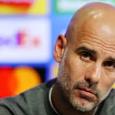 Pep Guardiola is hoping Manchester City respond by taking three points against Newcastle at the weekend. Credit: Getty.