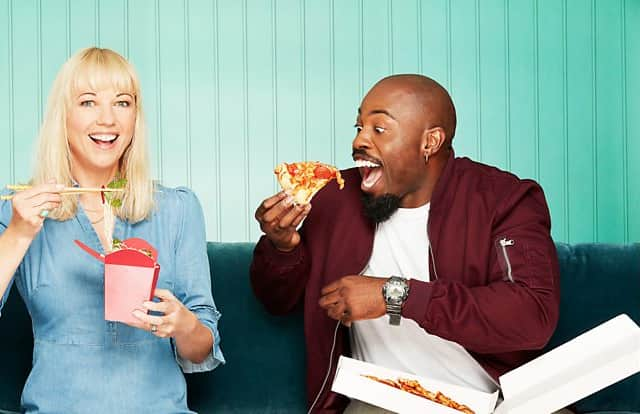 Sara Cox and Darren Harriott are the hosts of the show (BBC / Ricochet / Cody Burridge)