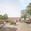 How the new square will look