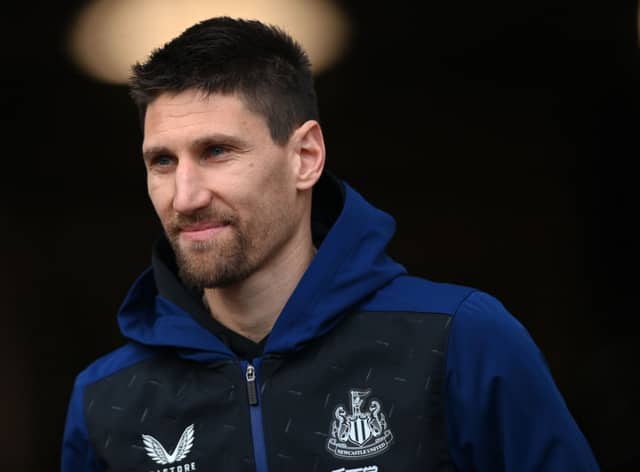Newcastle United central defender Federico Fernandez. 