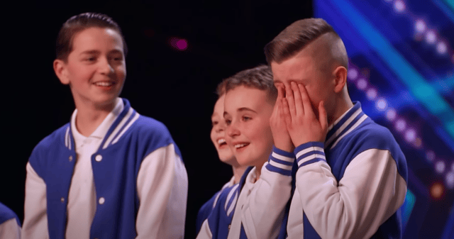 Joseph (right) on BGT (Image: ITV / YouTube)